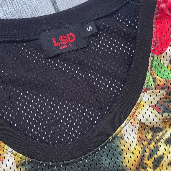 LSD IBIZA mesh tank leopard cheetah medium - Picture 2 of 8
